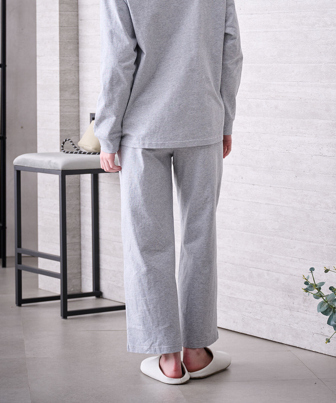 PAUL&JOE「ヌネット＆ジプシーワッペン　 コットン ロングパンツ」|ルームウェア|