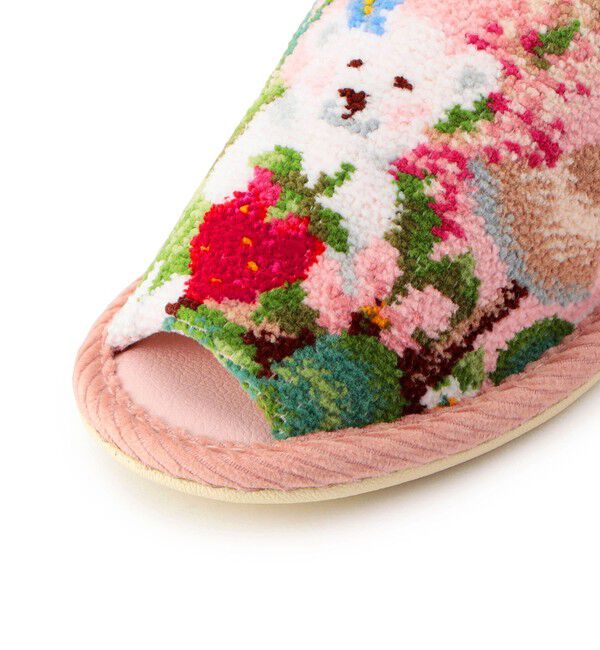 FEILER「ハブアワンダフルデイ！　ヒールスリッパ　HWD-241491」|ルームシューズ|