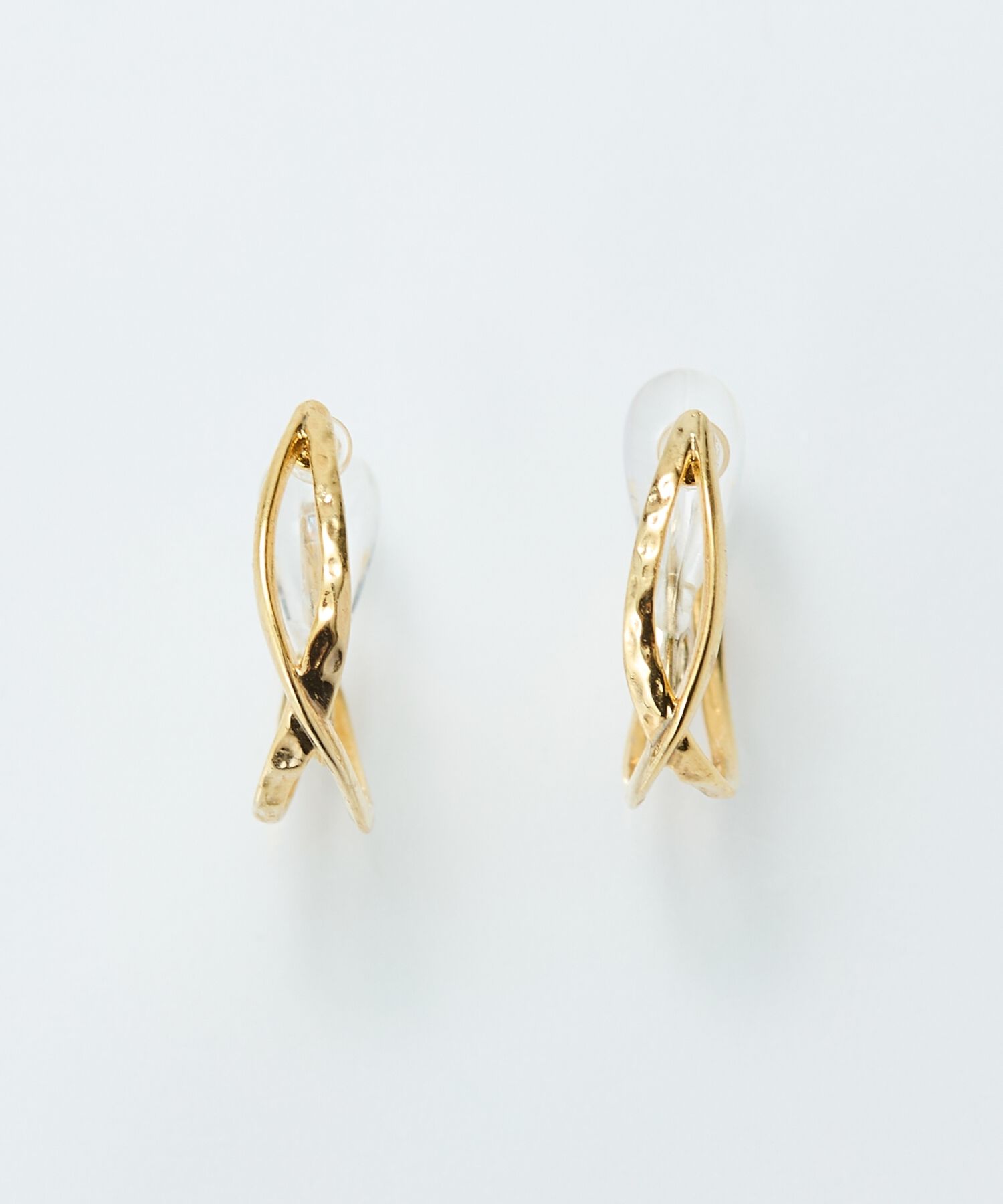 Phoebe「【シリーズ累計販売10000点突破！】アレルギー対応痛くないシリーズクリスタルループフィットイヤリング」|イヤリング|