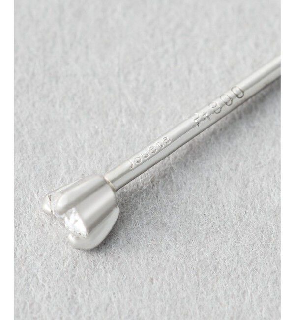 Jouete「PT900 ピアス ダイヤモンド」|ピアス|