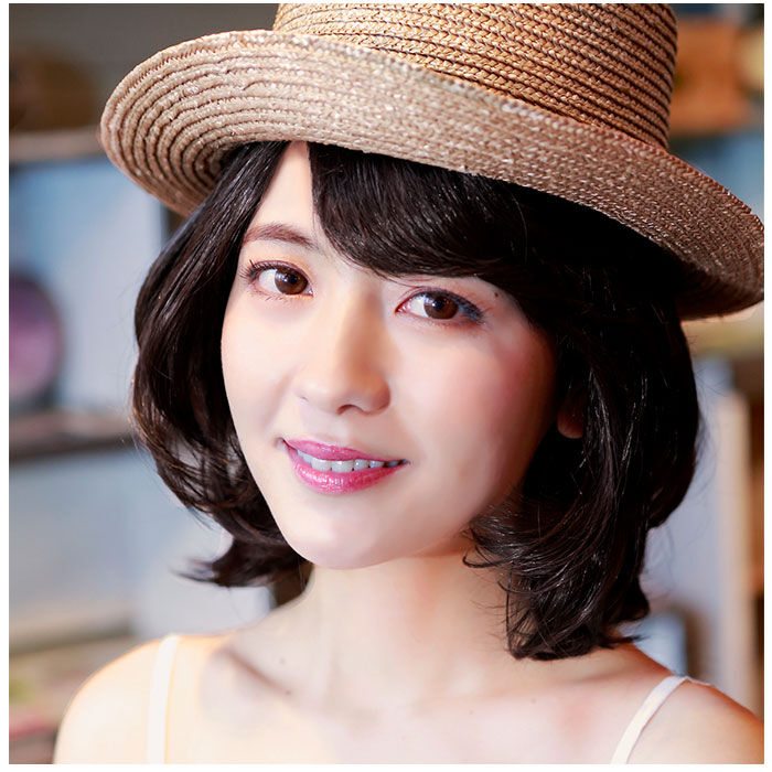 BACKYARD FAMILY「プリシラ ウィッグ 通販 フルウィッグ セミロング オールウィッグ クラシカルボブ A-664」|ヘアスタイリング|