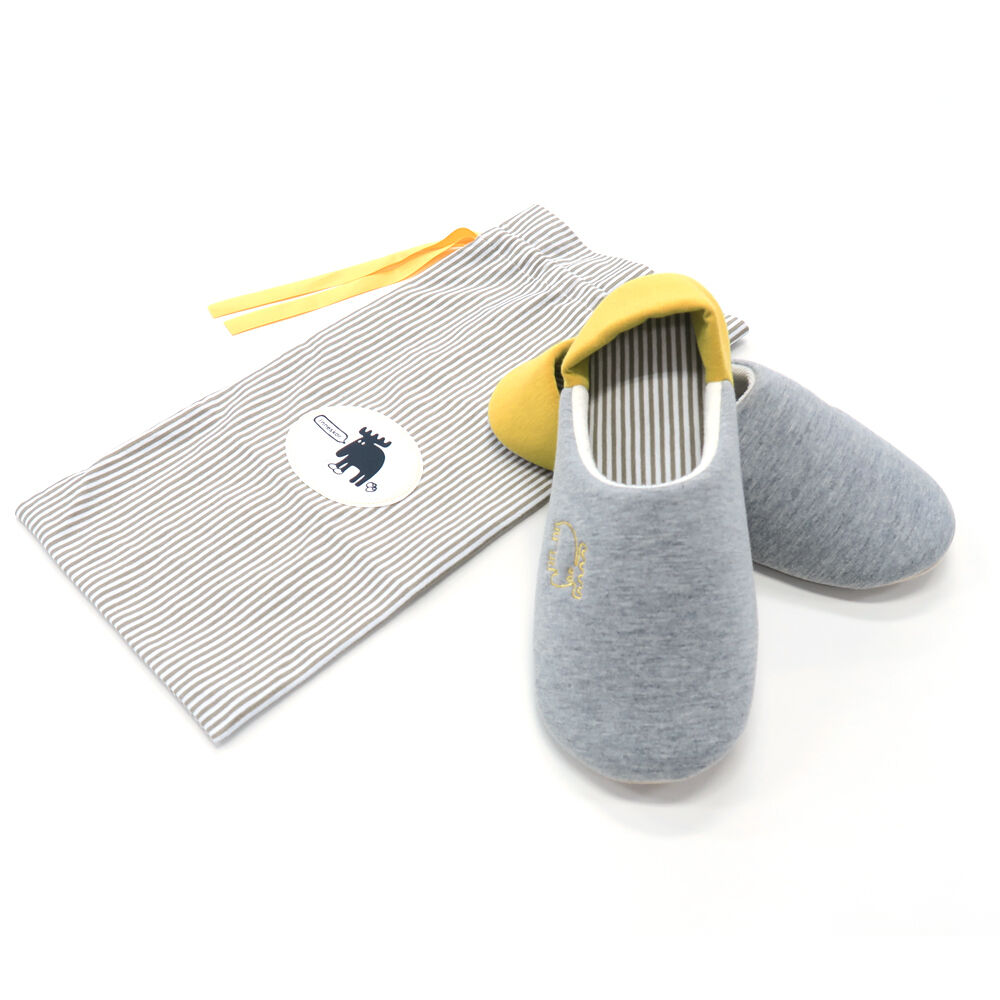 moz「モズ スリッパ moz 通販 ルームシューズ 室内履き メンズ レディース 洗える 手洗い 水洗い」|ルームシューズ|イエロー1