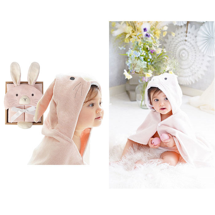 BACKYARD FAMILY「deigo ベビー バスタオル フード付き 通販 フードタオル フードバスタオル」|その他ベビー用品|