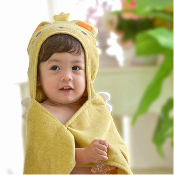 BACKYARD FAMILY「deigo ベビー バスタオル フード付き 通販 フードタオル フードバスタオル」|その他ベビー用品|