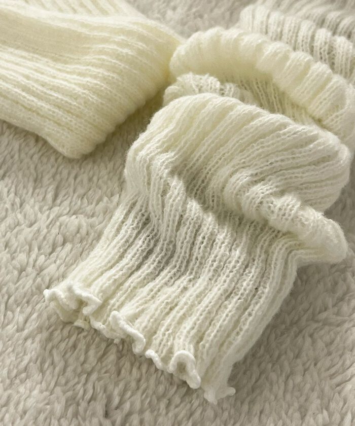 BACKYARD FAMILY「レッグウォーマー 40cm 通販 ニットレッグウォーマー レッグ ウォーマー レッグウオーマー」|レッグウォーマー|