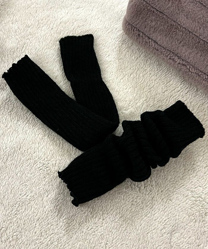 BACKYARD FAMILY「レッグウォーマー 40cm 通販 ニットレッグウォーマー レッグ ウォーマー レッグウオーマー」|レッグウォーマー|