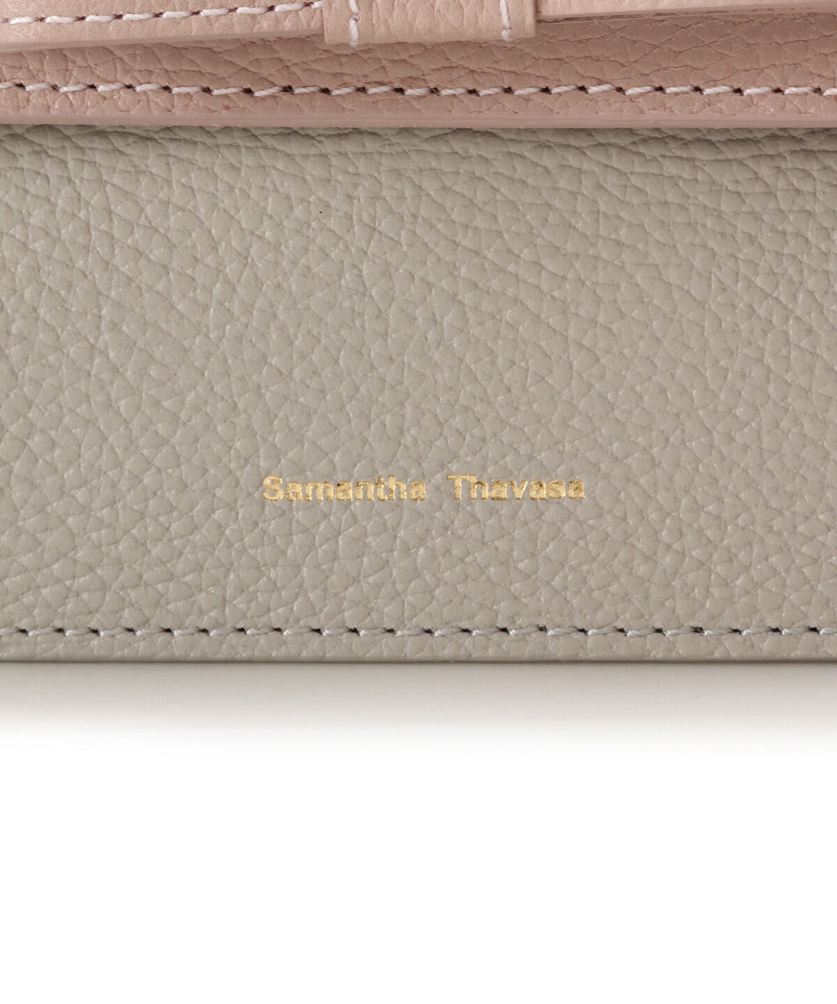 Samantha Thavasa「新バイカラーエムシュシュⅡ ショルダーバッグ 大サイズ」|ショルダー・メッセンジャー|