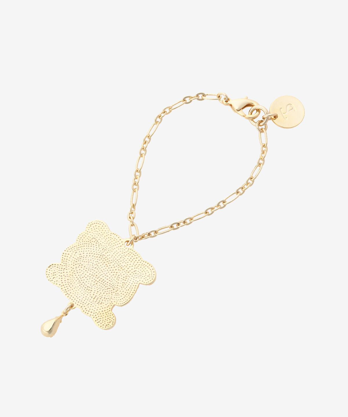 Samantha Vega「ドロップストーンイニシャルバッグチャーム（M）」|チャーム・キーホルダー|