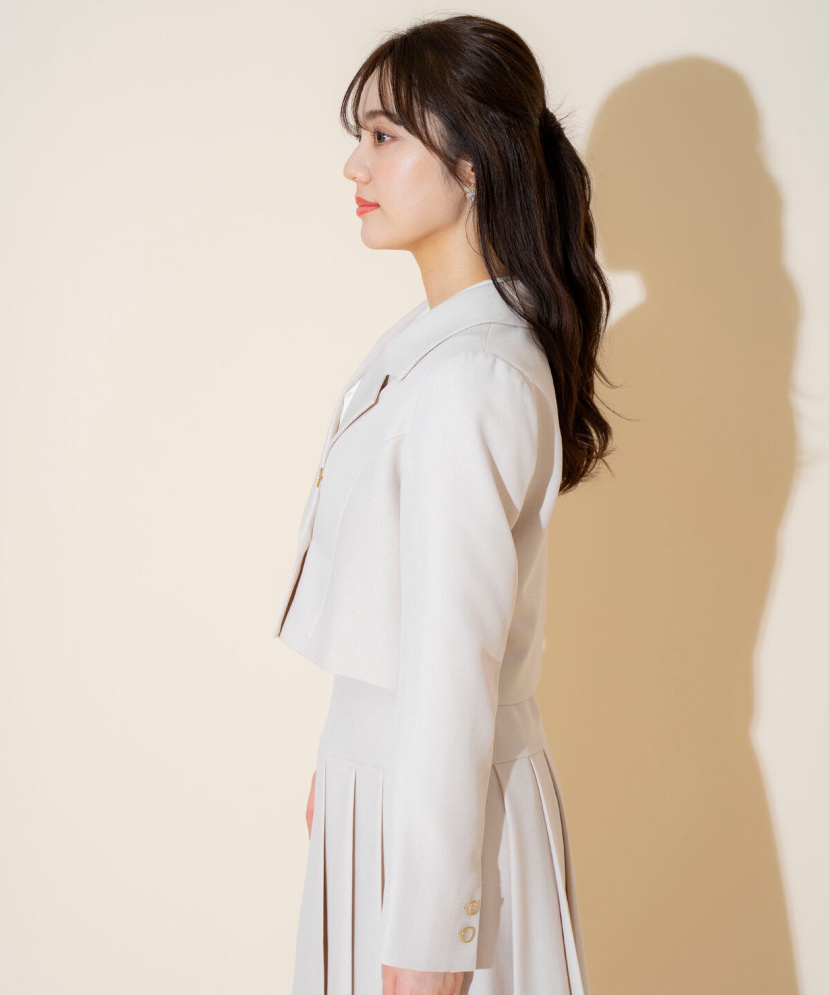 WILLSELECTION「ダブルボタンショートジャケット」|テーラードジャケット|