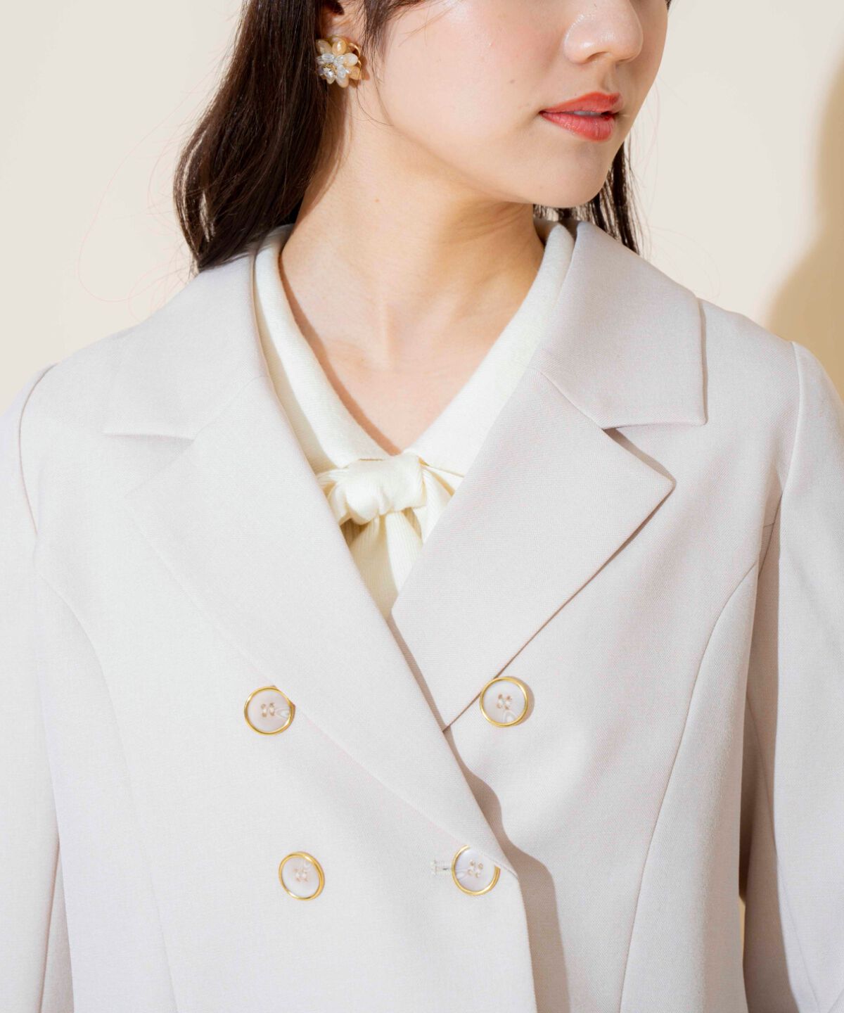 WILLSELECTION「ダブルボタンショートジャケット」|テーラードジャケット|