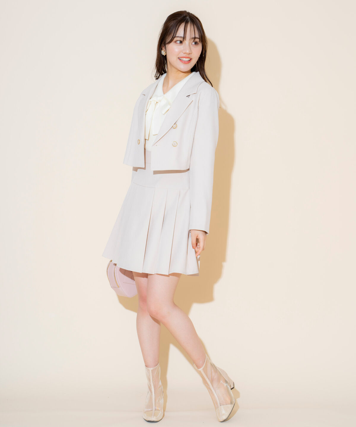 WILLSELECTION「ダブルボタンショートジャケット」|テーラードジャケット|