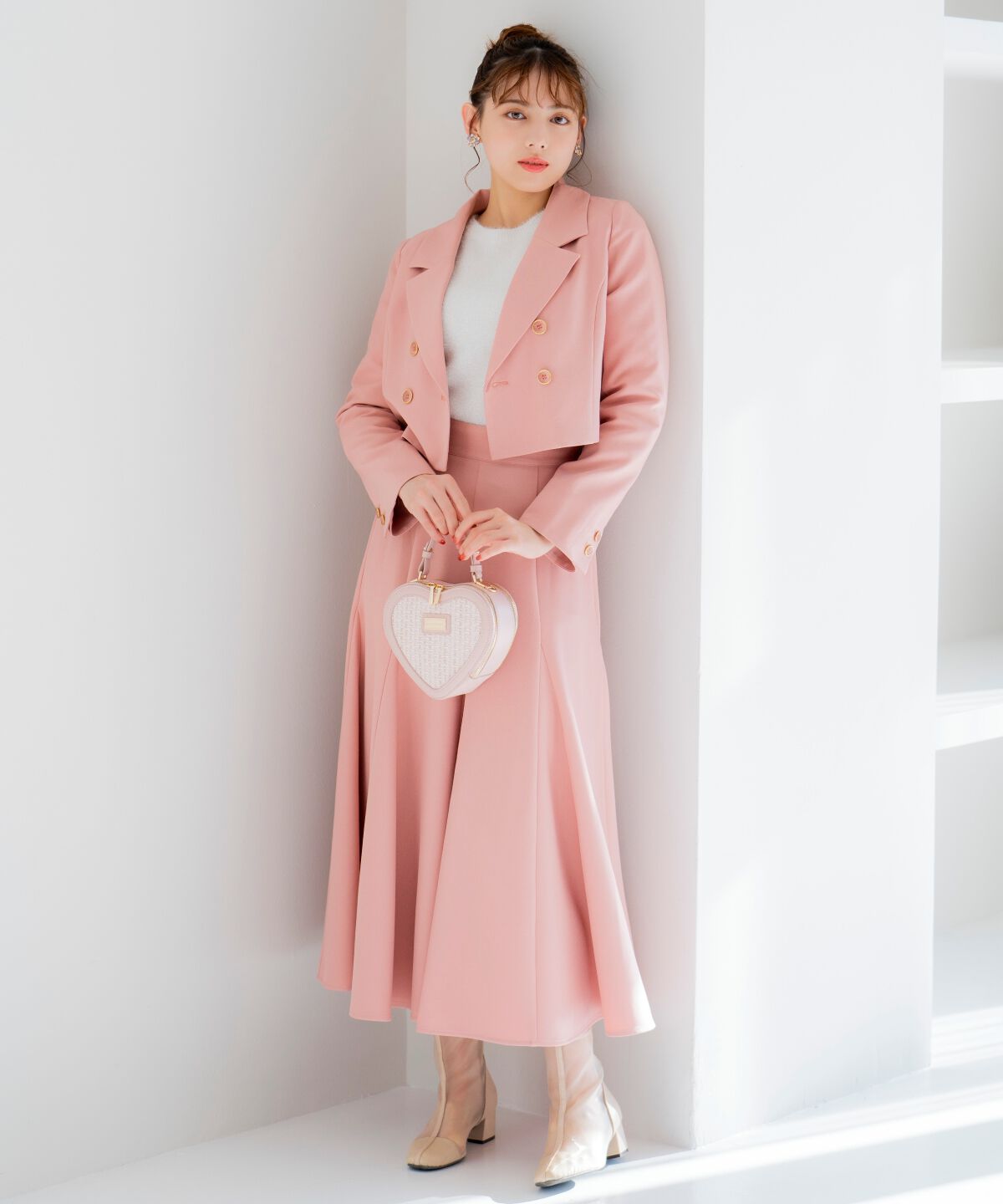 WILLSELECTION「ダブルボタンショートジャケット」|テーラードジャケット|