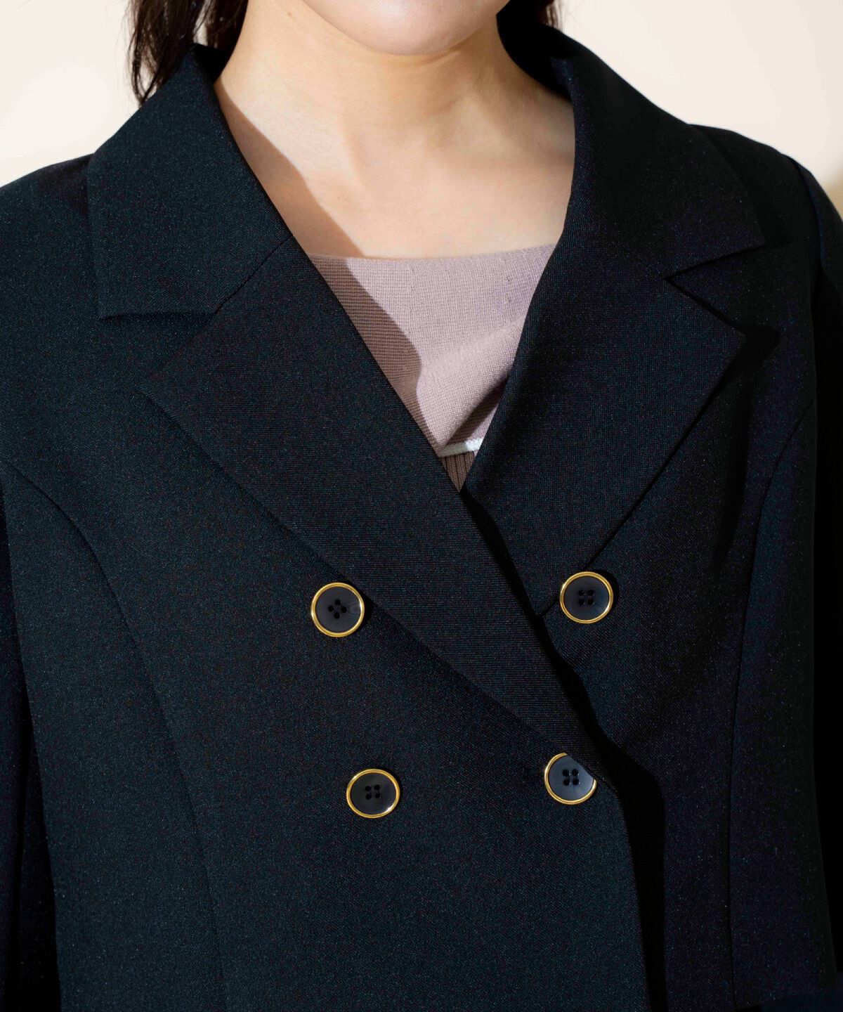 WILLSELECTION「ダブルボタンショートジャケット」|テーラードジャケット|