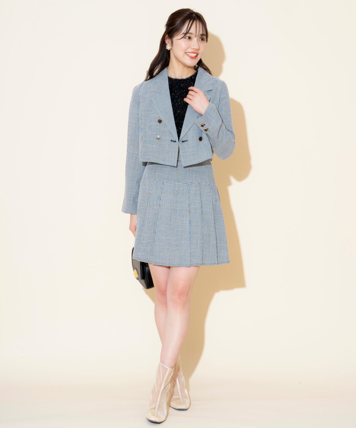 WILLSELECTION「ダブルボタンショートジャケット」|テーラードジャケット|