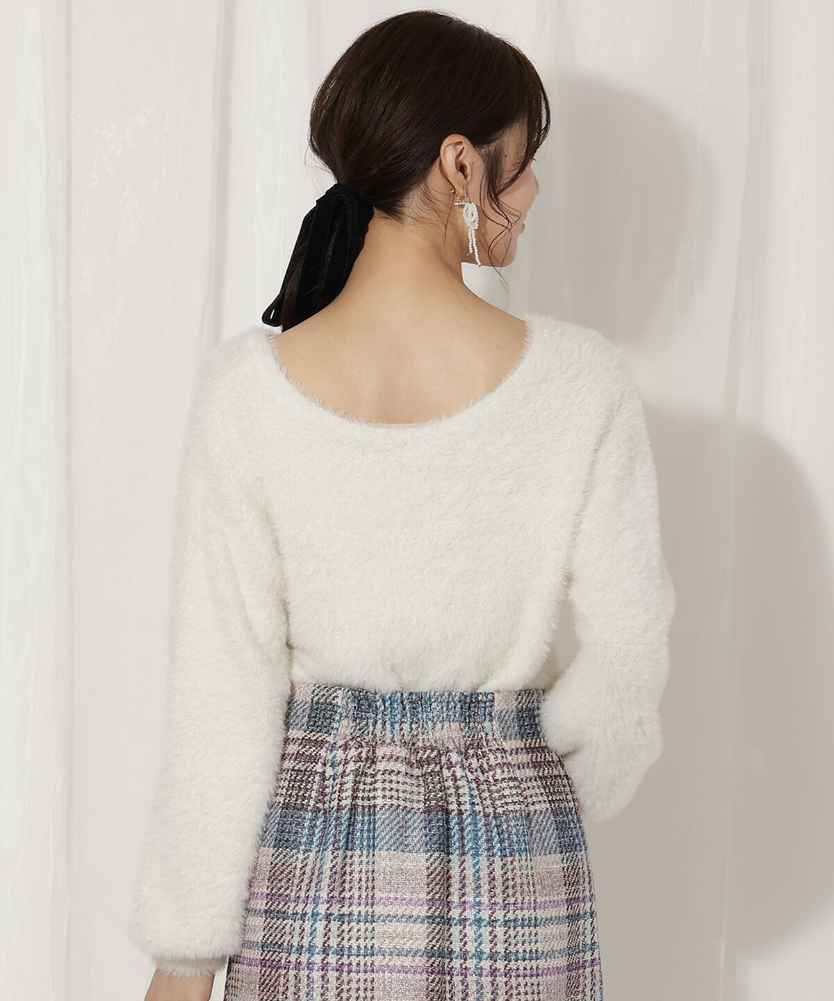 WILLSELECTION「ラメフェザー2WAYニット」|ニット・セーター|