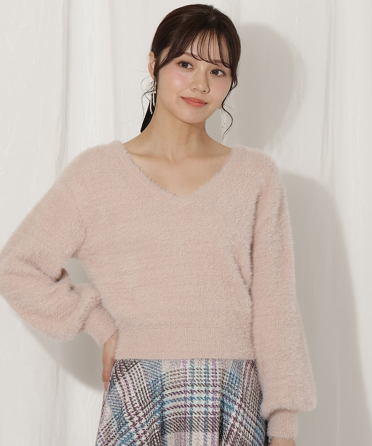 WILLSELECTION「ラメフェザー2WAYニット」|ニット・セーター|