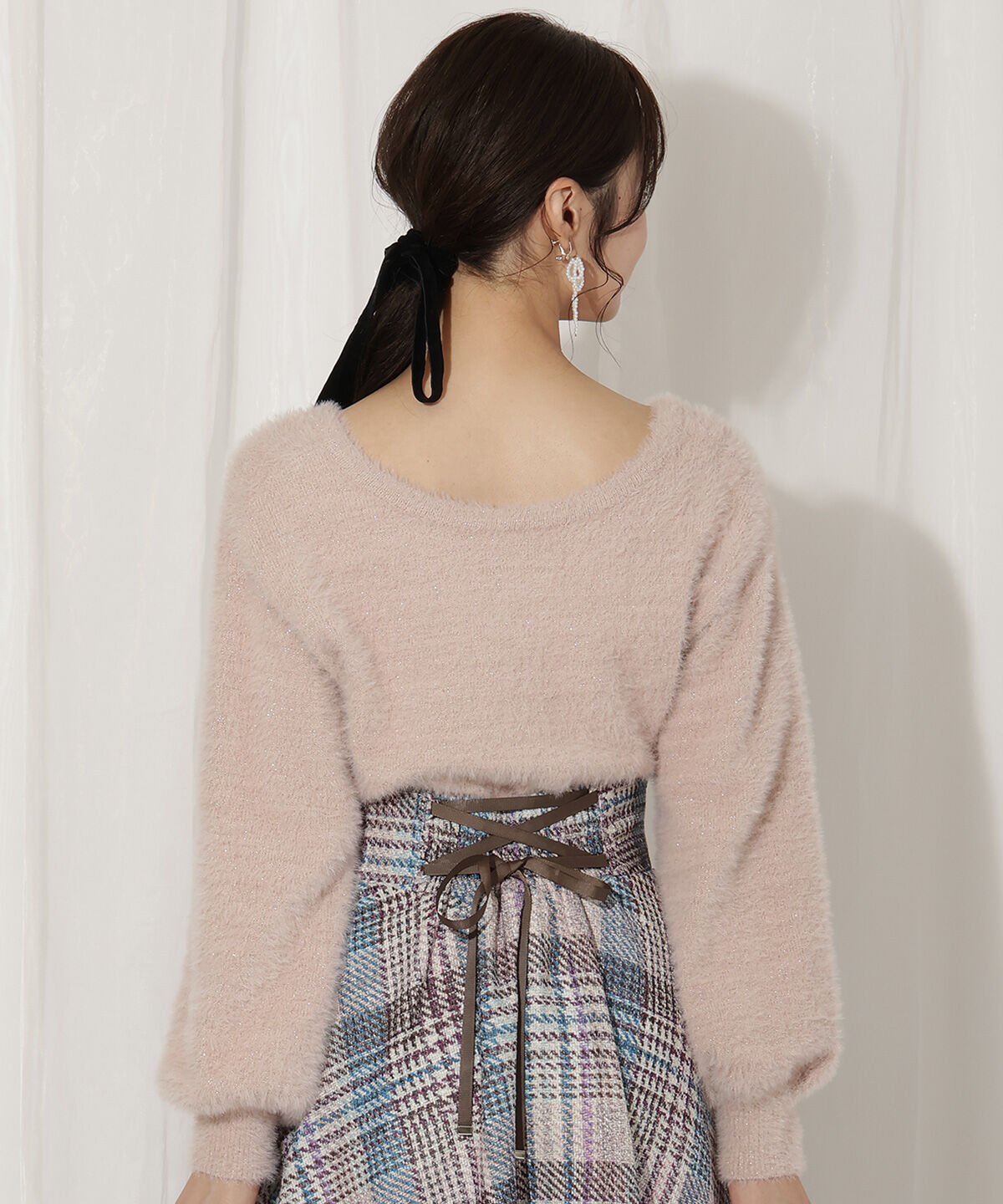 WILLSELECTION「ラメフェザー2WAYニット」|ニット・セーター|