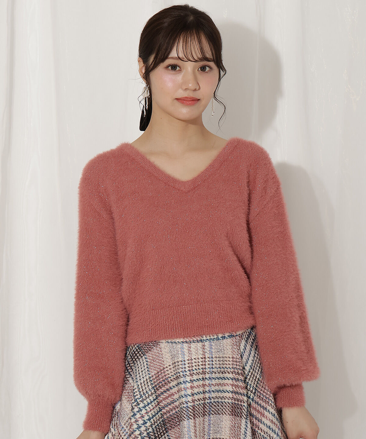 WILLSELECTION「ラメフェザー2WAYニット」|ニット・セーター|