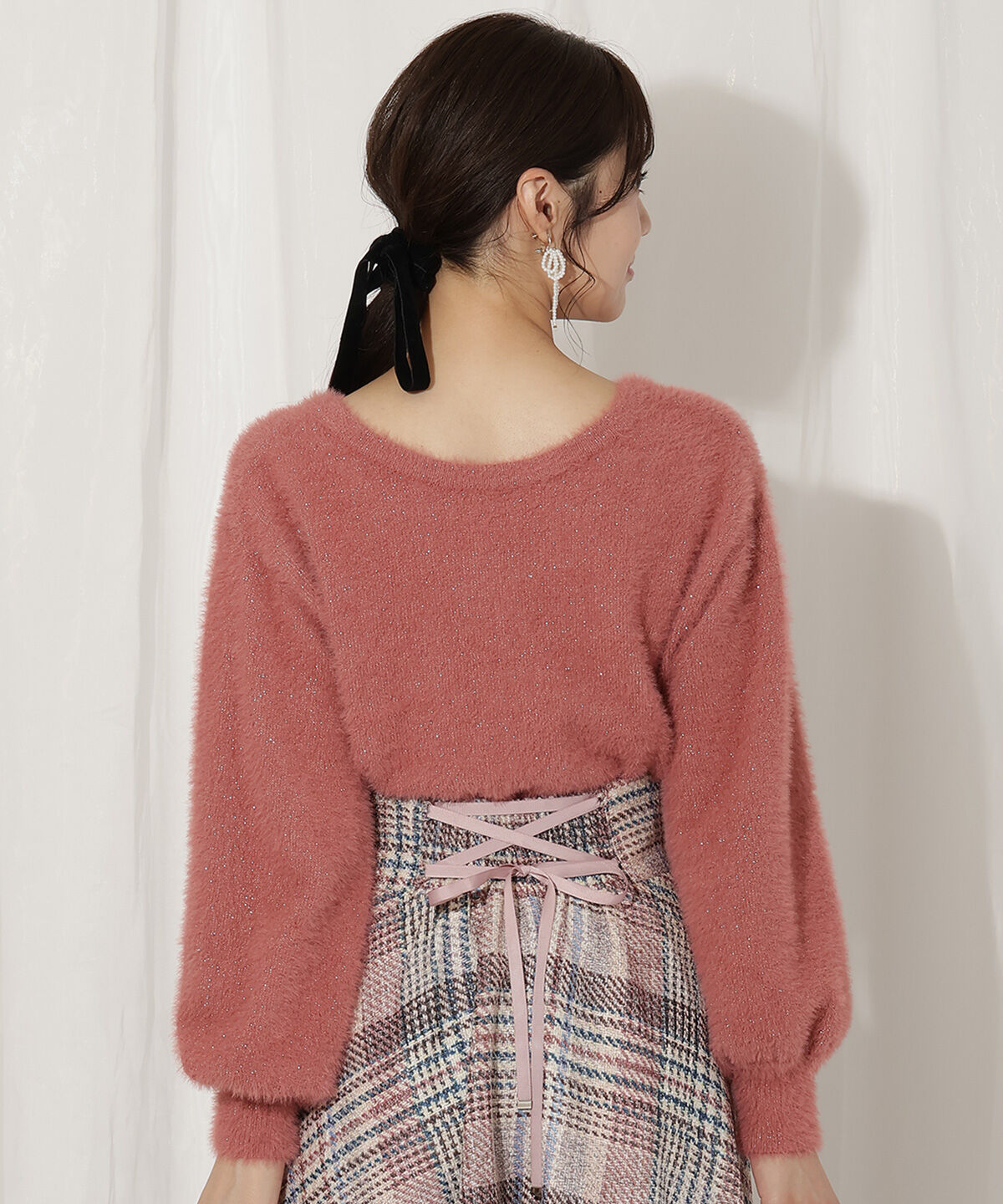 WILLSELECTION「ラメフェザー2WAYニット」|ニット・セーター|