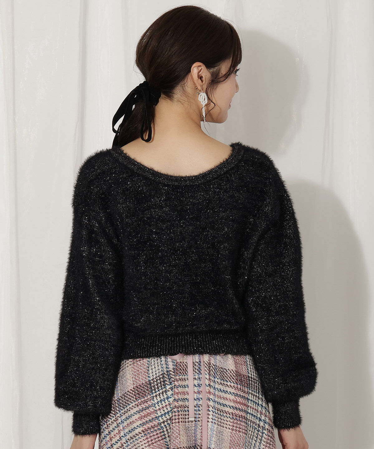 WILLSELECTION「ラメフェザー2WAYニット」|ニット・セーター|