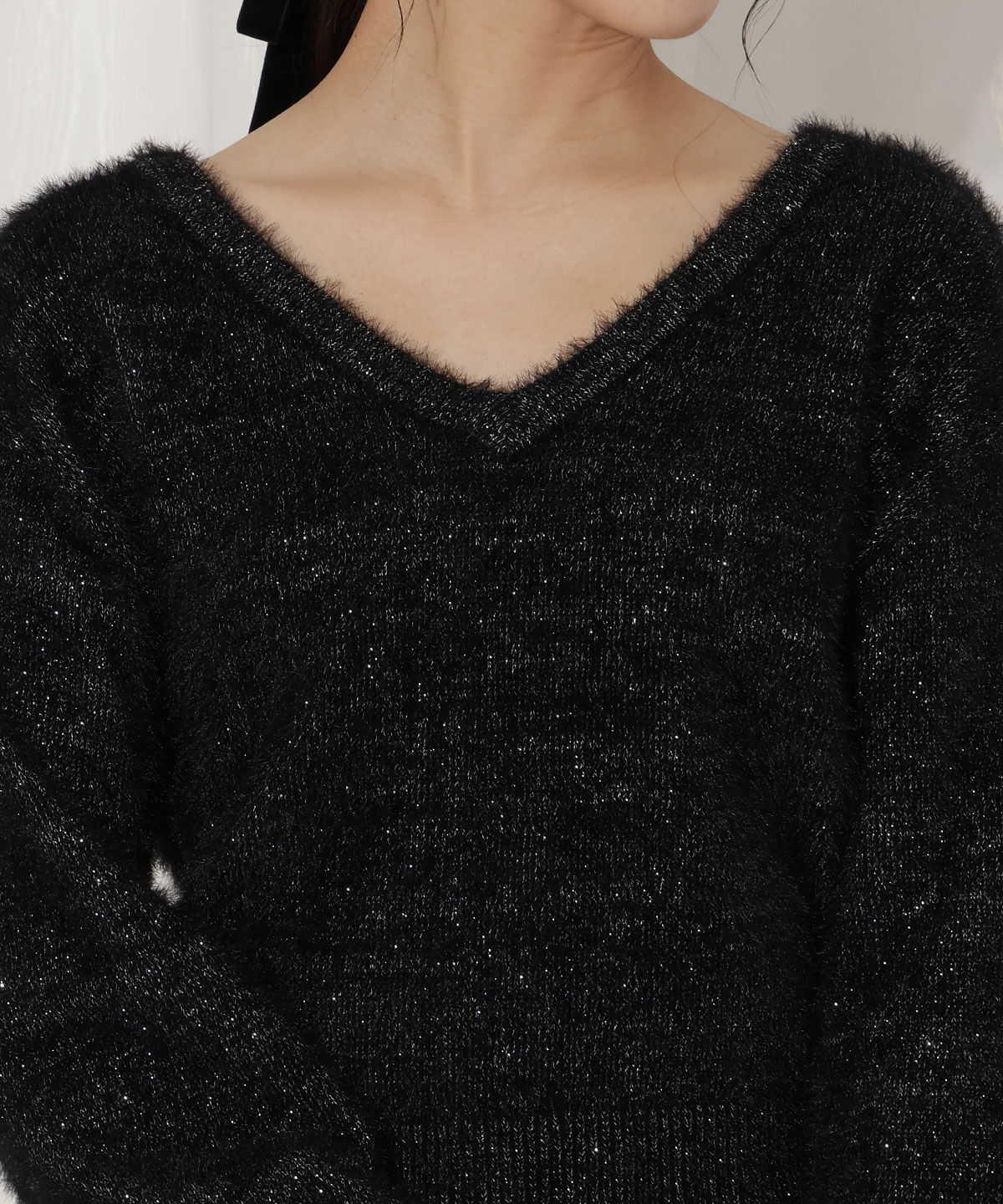 WILLSELECTION「ラメフェザー2WAYニット」|ニット・セーター|