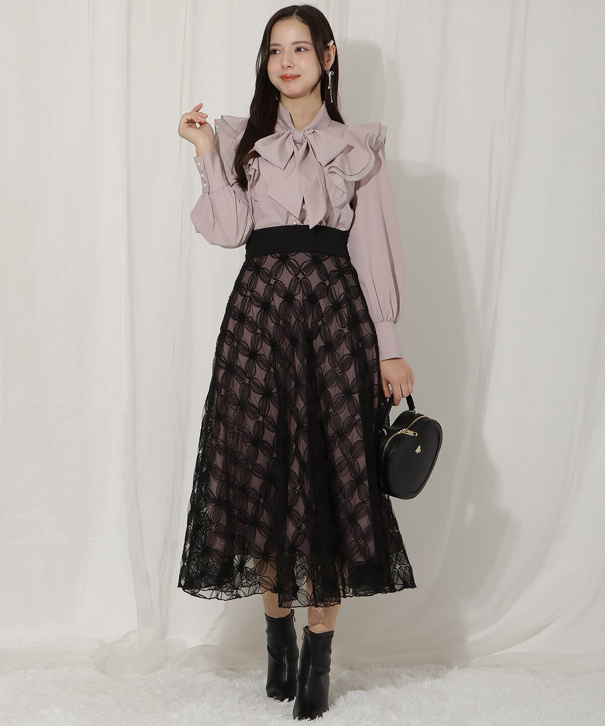 WILLSELECTION「ラッフルボウタイブラウス」|シャツ・ブラウス|