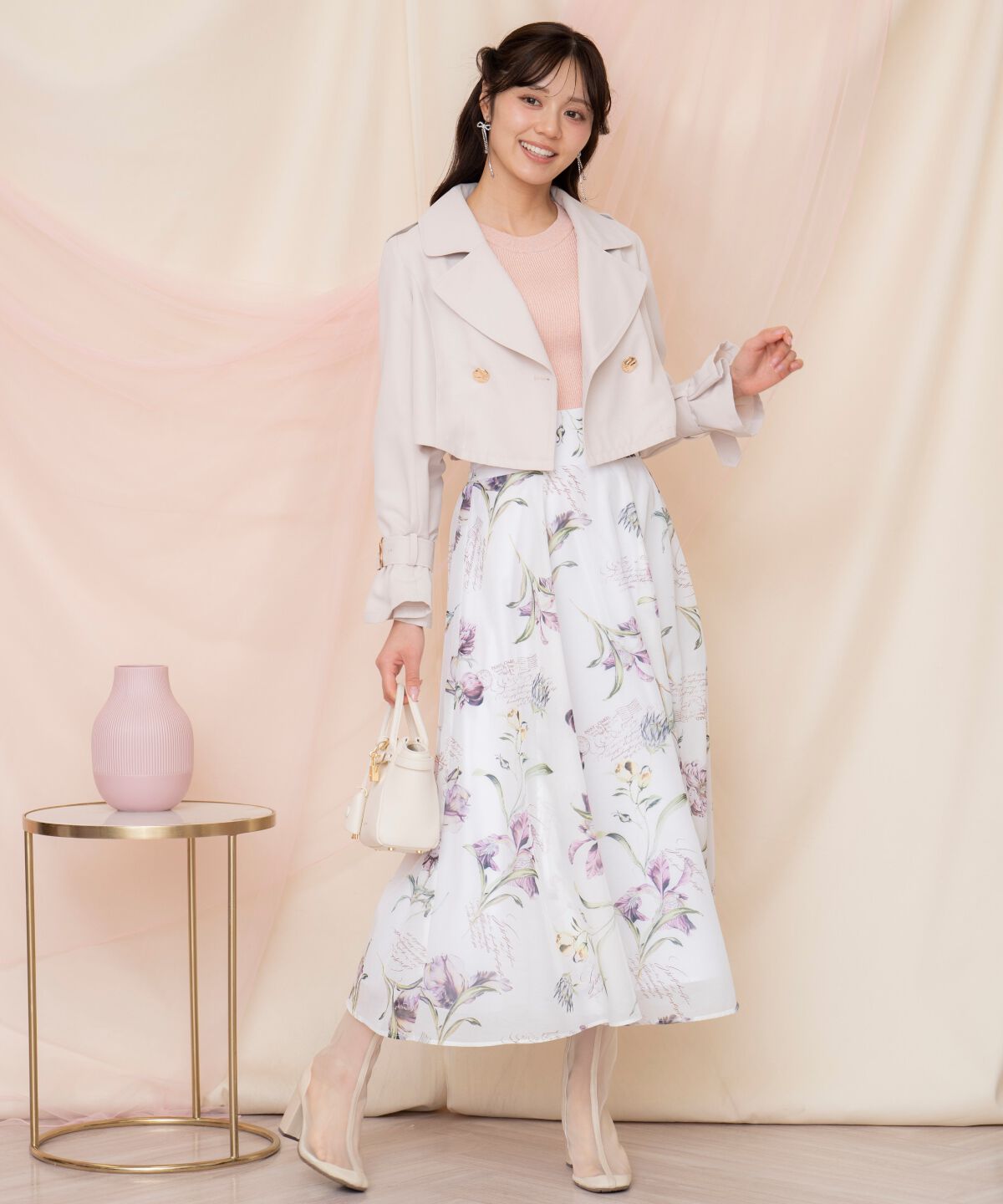 WILLSELECTION「メタリックボタン3WAYトレンチコート」|トレンチコート|