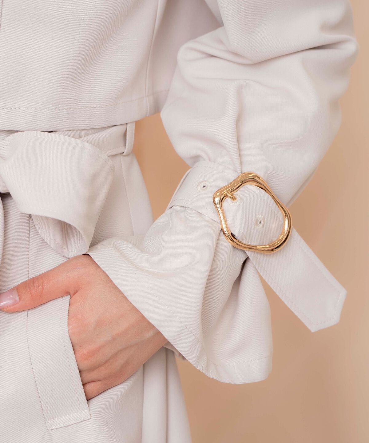 WILLSELECTION「メタリックボタン3WAYトレンチコート」|トレンチコート|