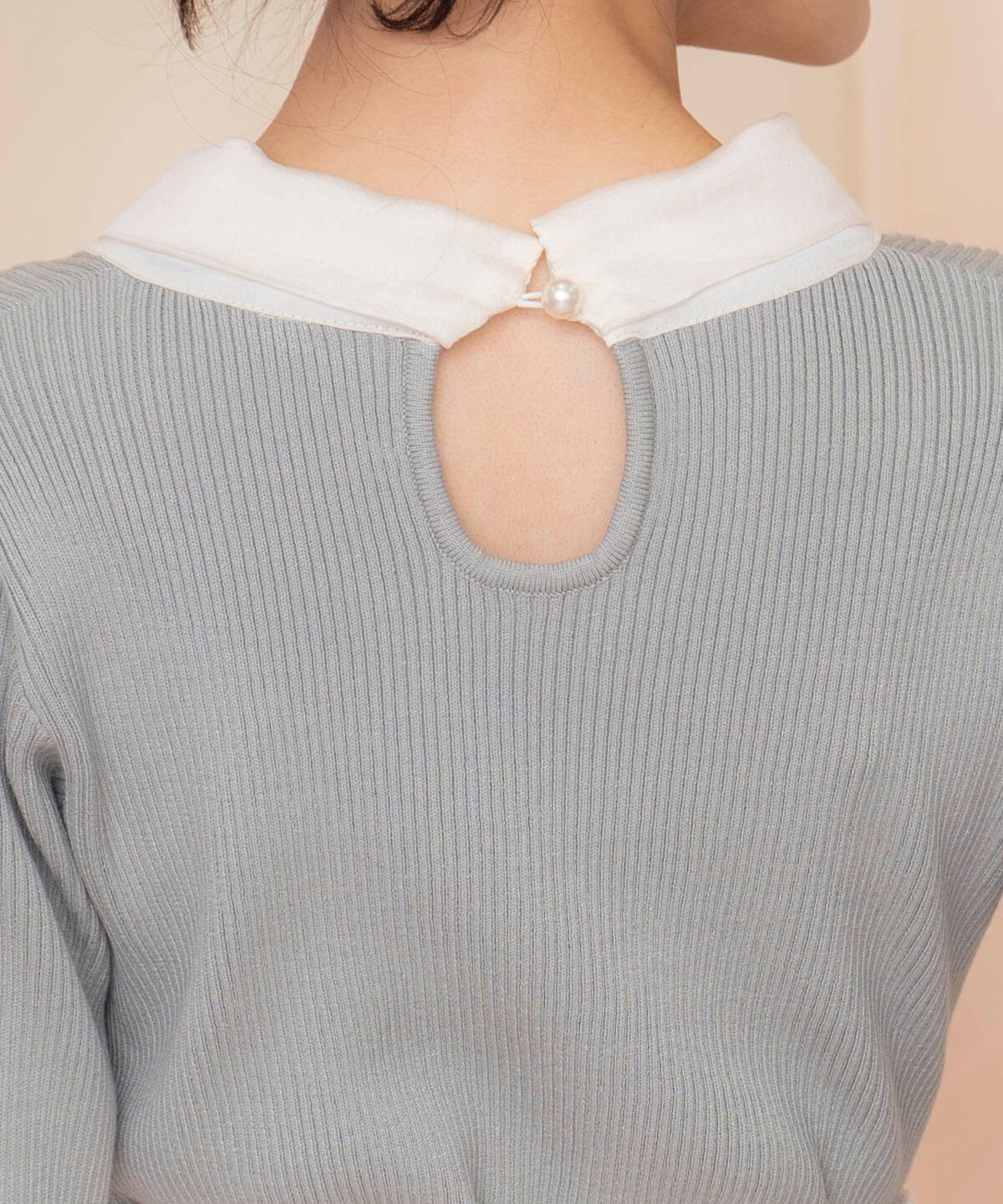 WILLSELECTION「シアーリボンタイプルオーバー」|ニット・セーター|