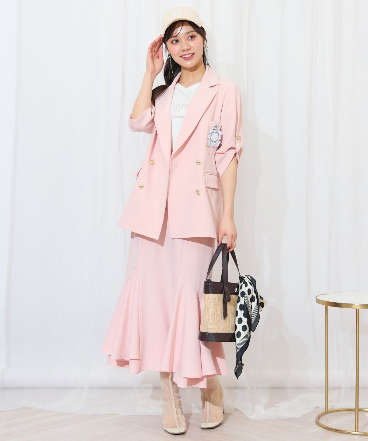 WILLSELECTION「エンブレム付きテーラードジャケット」|テーラードジャケット|