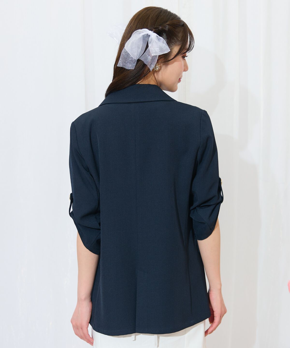 WILLSELECTION「エンブレム付きテーラードジャケット」|テーラードジャケット|