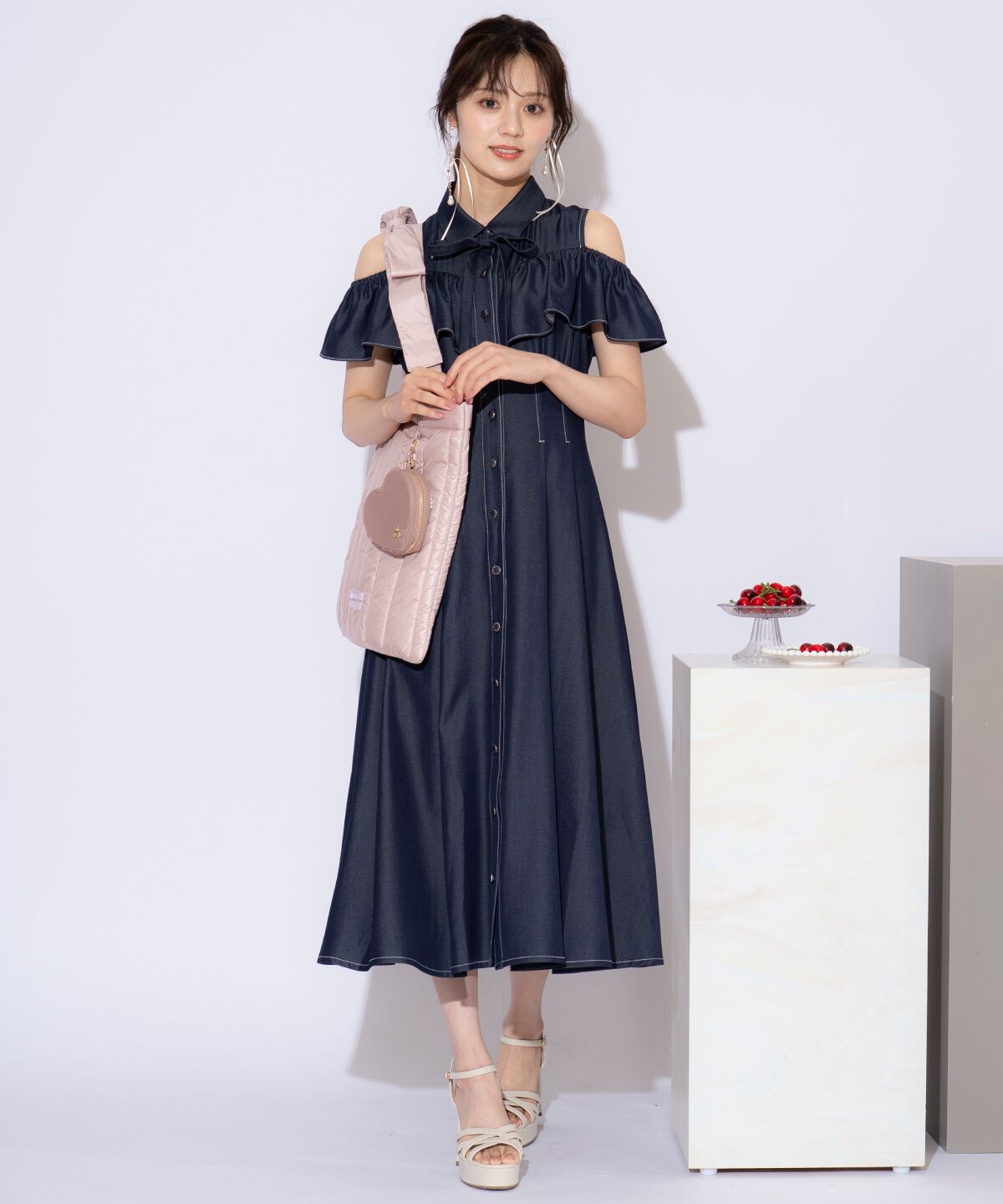 WILLSELECTION「リボンショルダーキルティングトート」|トートバッグ|