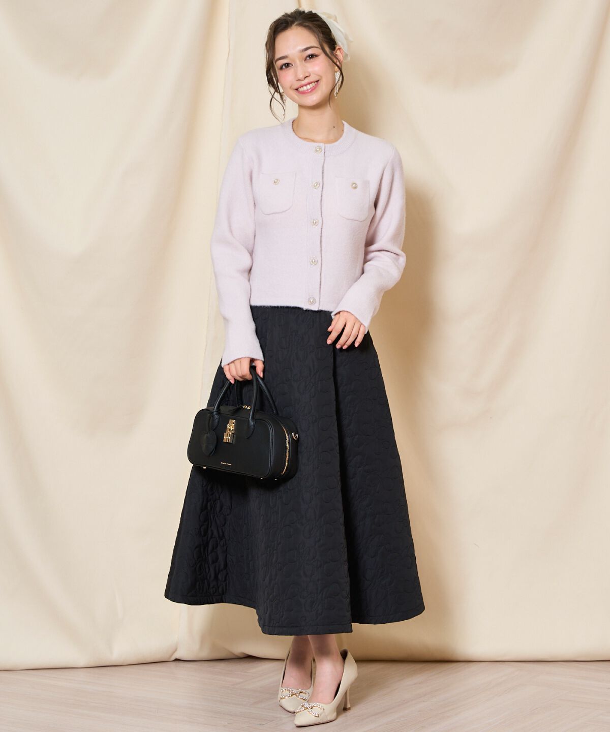 WILLSELECTION「モヘアライクニットジャケット」|カーディガン|