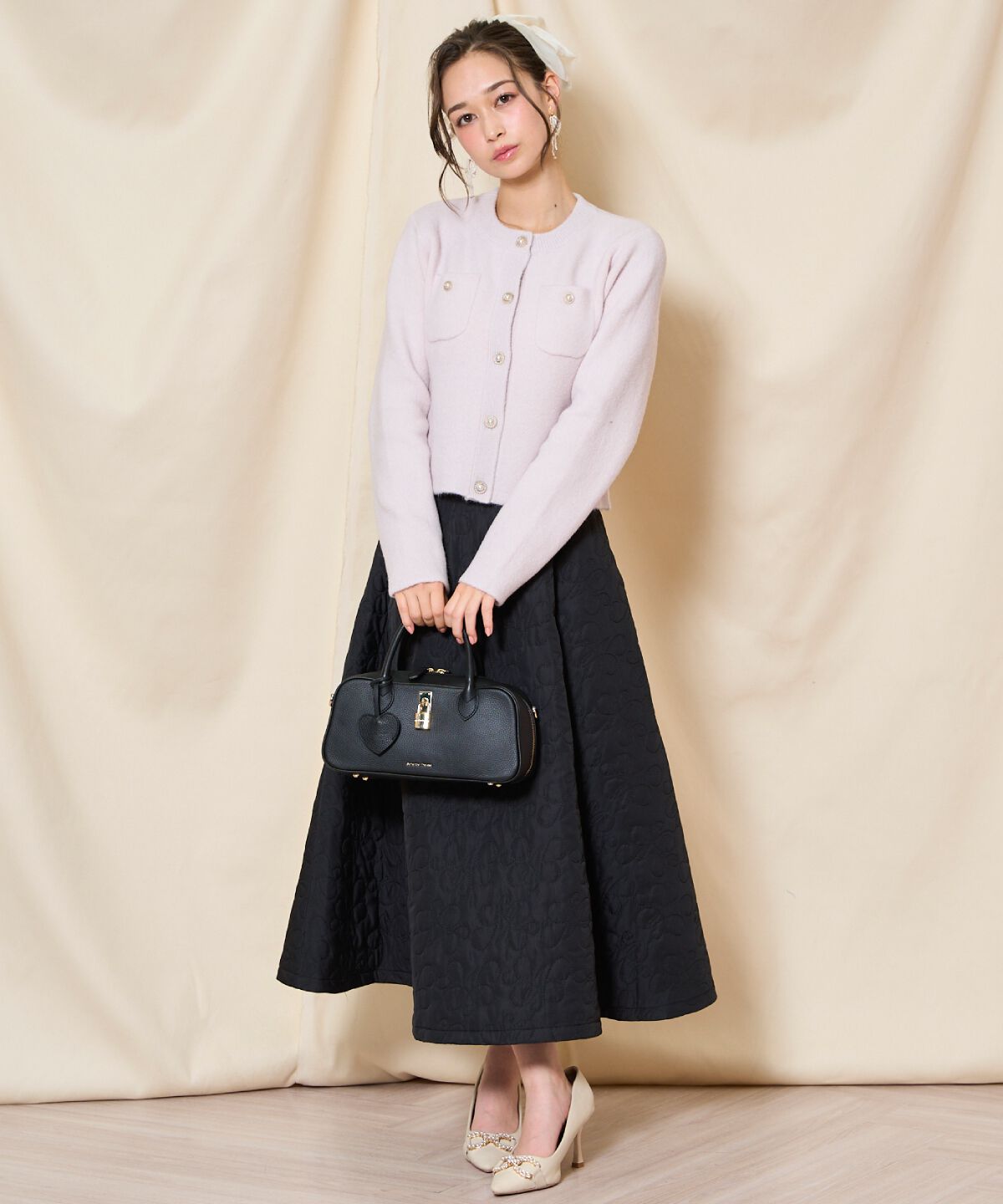 WILLSELECTION「モヘアライクニットジャケット」|カーディガン|