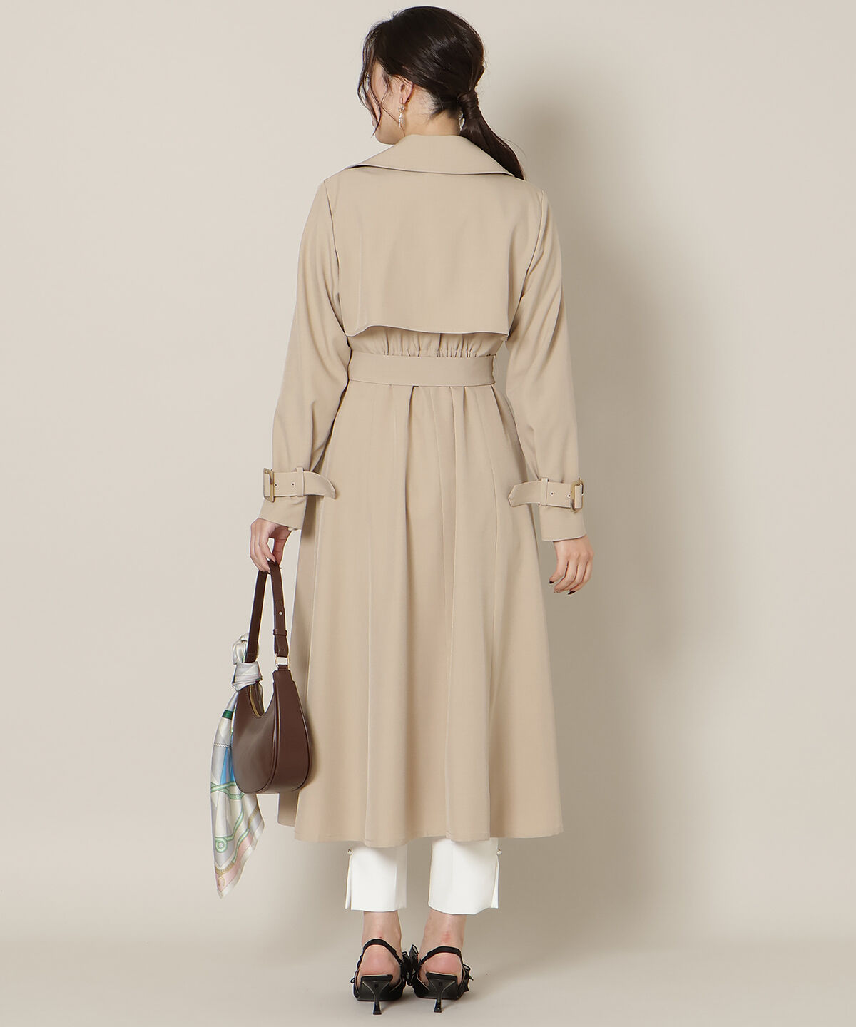 WILLSELECTION「オリジナルフレアトレンチコート」|トレンチコート|