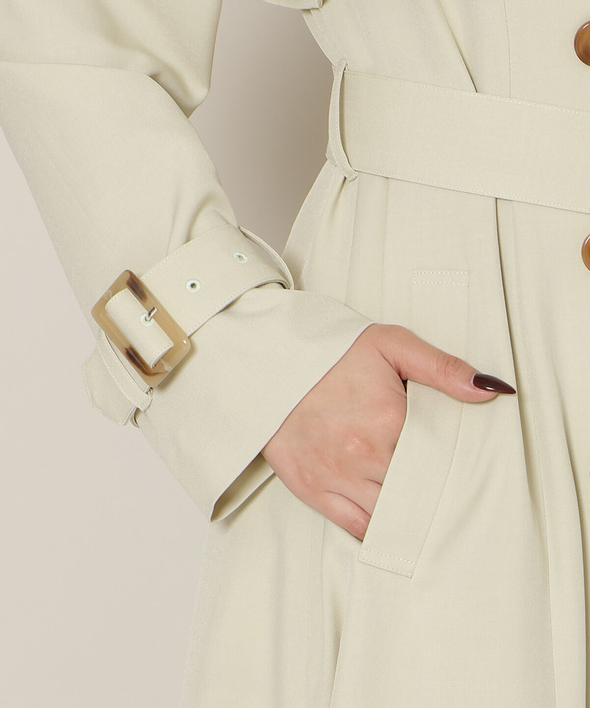 WILLSELECTION「オリジナルフレアトレンチコート」|トレンチコート|