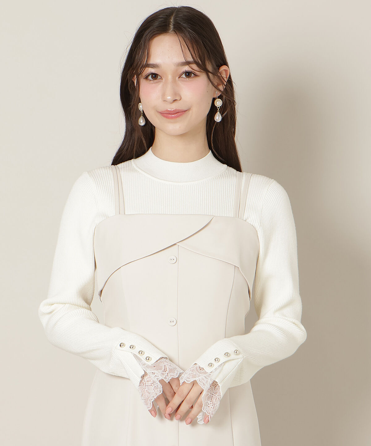 WILLSELECTION「フロントスリットマーメイドワンピース」|ワンピース|