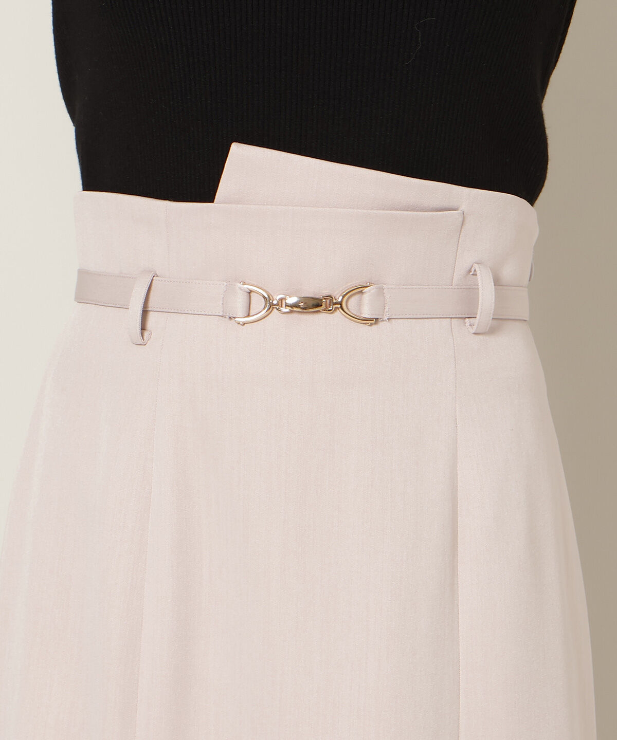 WILLSELECTION「ビットベルト付きマーメイドスカート」|フレア|