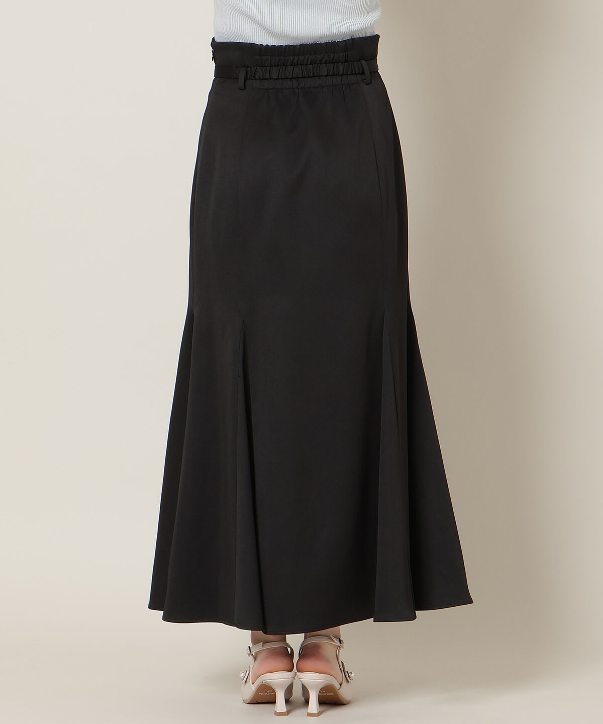 WILLSELECTION「ビットベルト付きマーメイドスカート」|フレア|