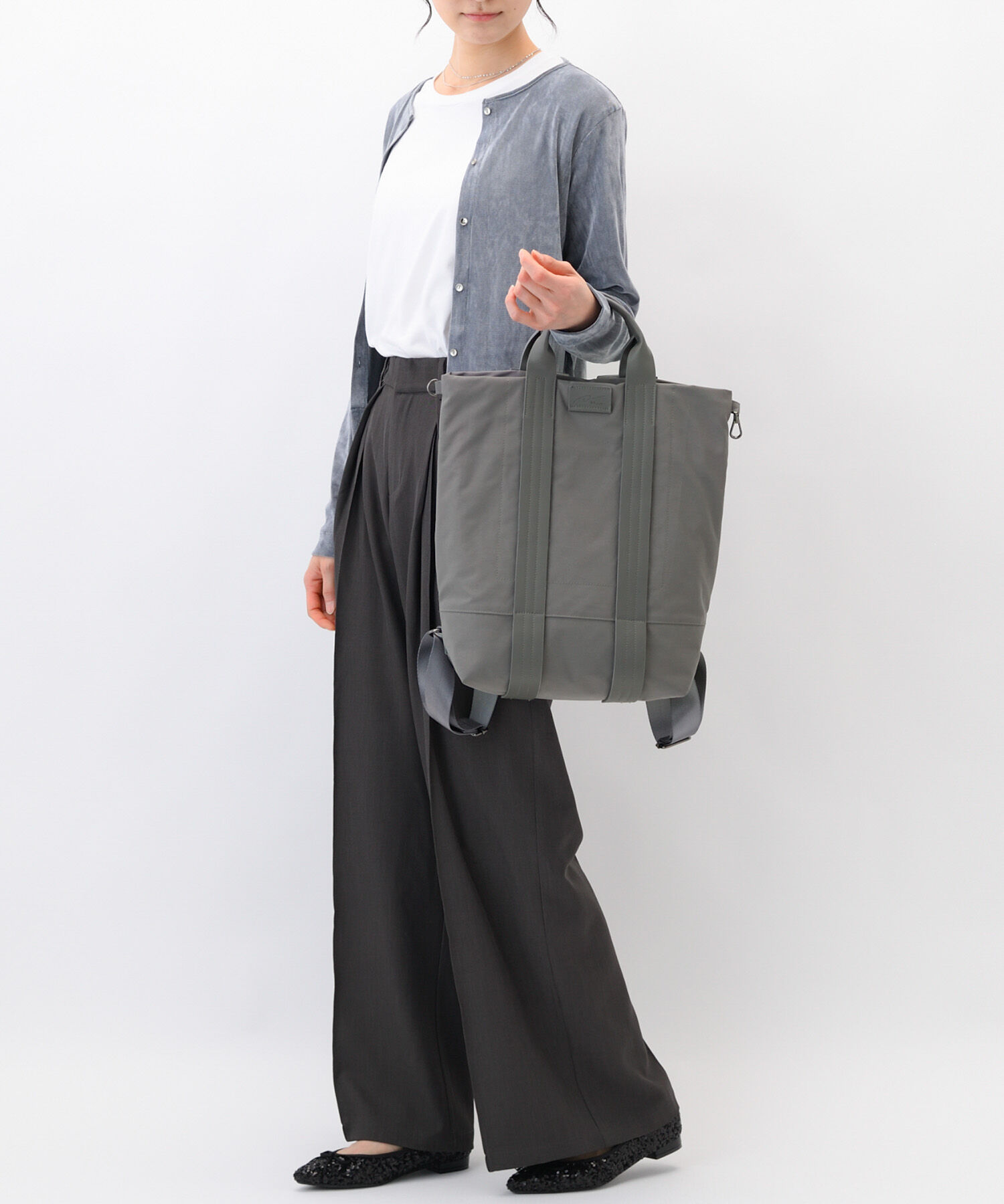 W&.Day/Night「W&.Day/Night ダブルアンドデイナイト レポ 2WAYトートリュックA4サイズ 19171」|トートバッグ|