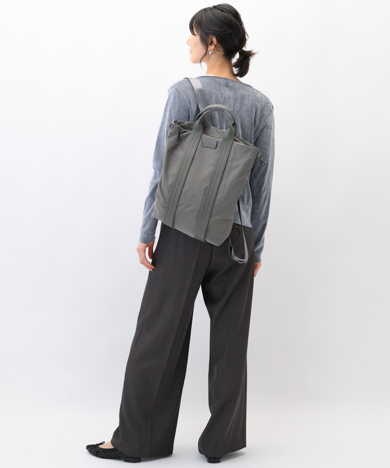 W&.Day/Night「W&.Day/Night ダブルアンドデイナイト レポ 2WAYトートリュックA4サイズ 19171」|トートバッグ|