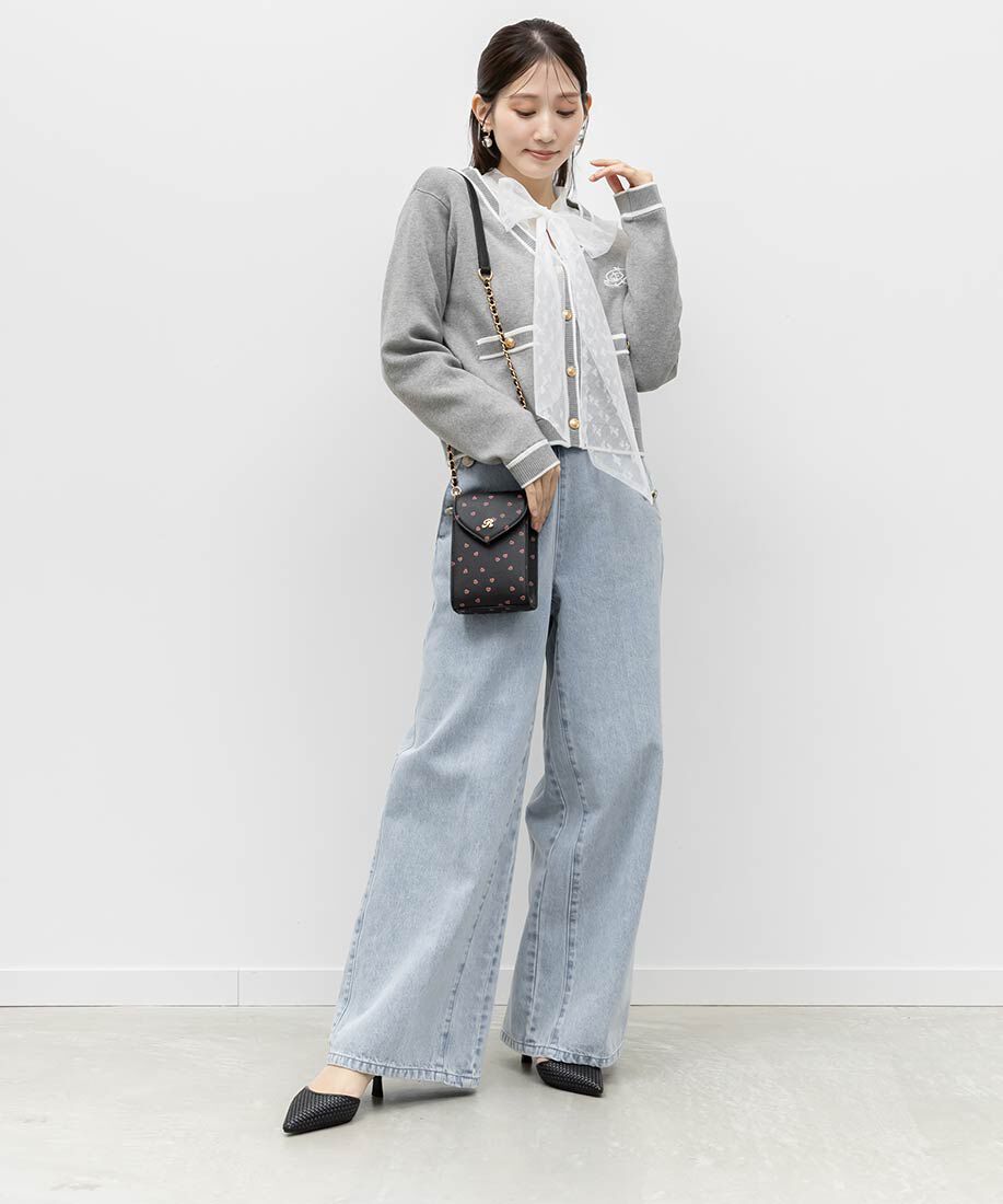  「ブレードデザインアンクルストラップパンプス」|パンプス|