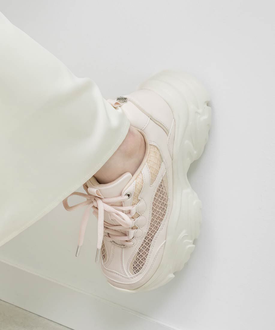  「コンビマテリアルシアースニーカー」|スニーカー|