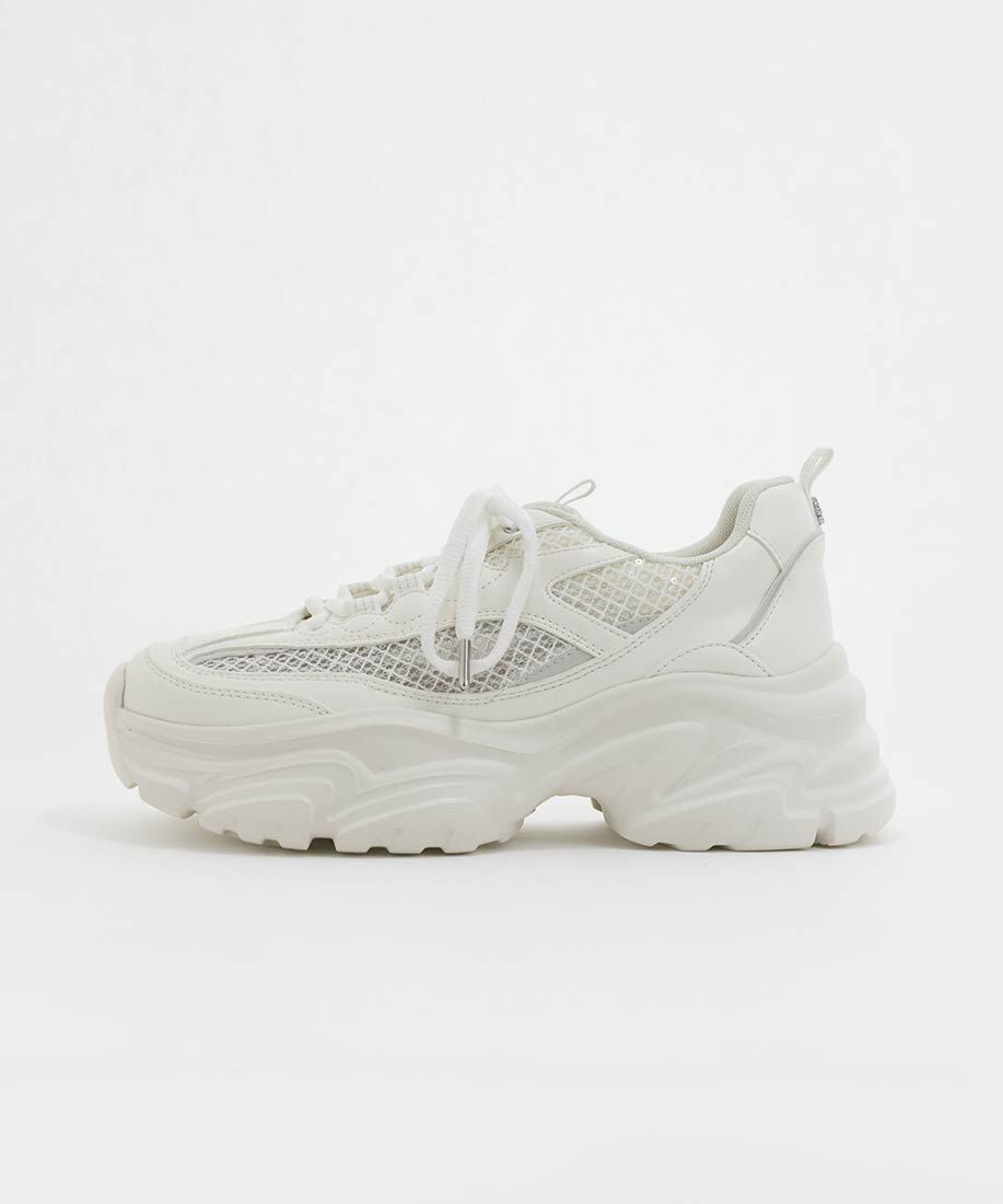  「コンビマテリアルシアースニーカー」|スニーカー|