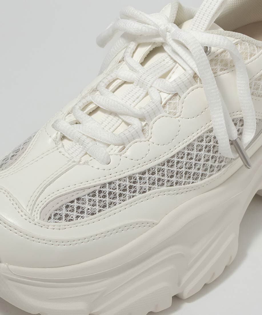  「コンビマテリアルシアースニーカー」|スニーカー|