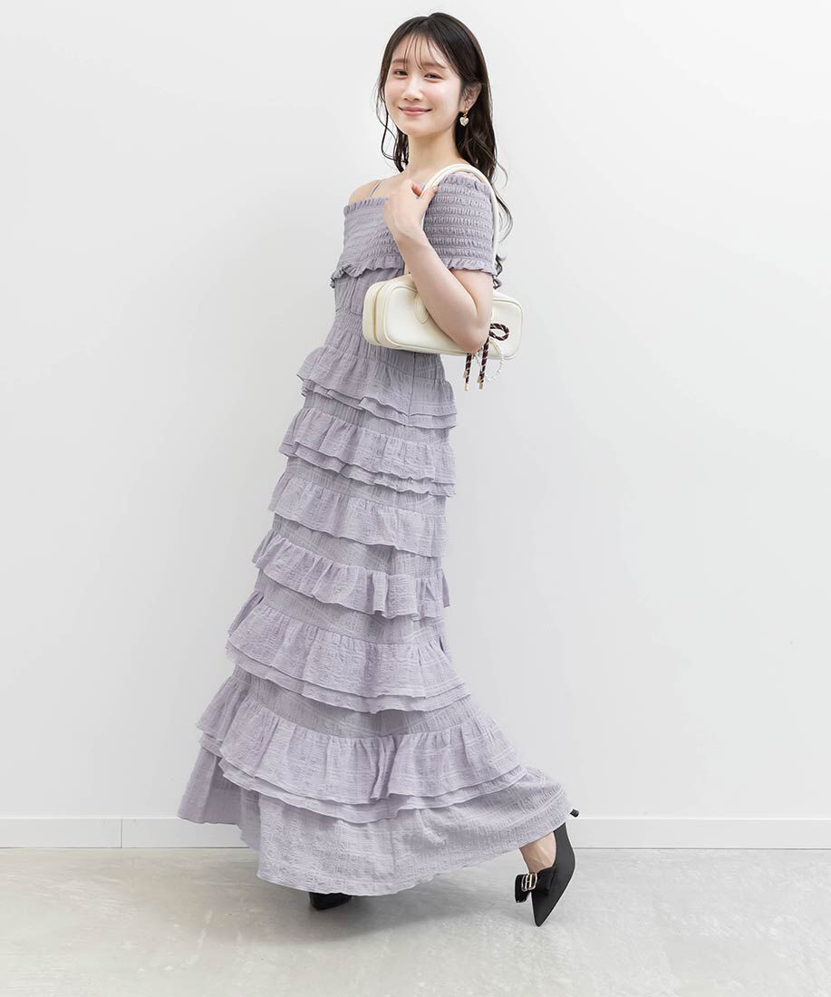  「2WAY シアーシフォンリボンパンプス」|パンプス|