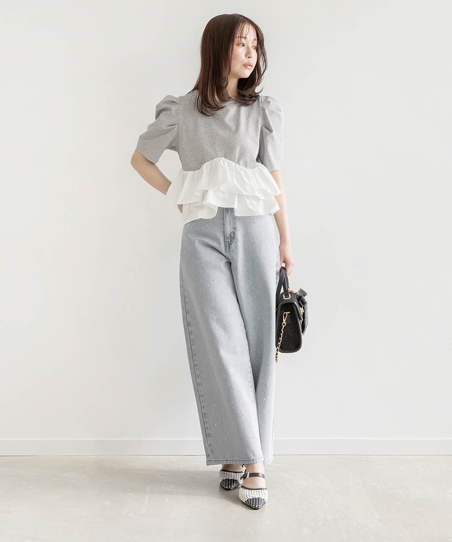  「メッシュストラップミュールパンプス」|パンプス|