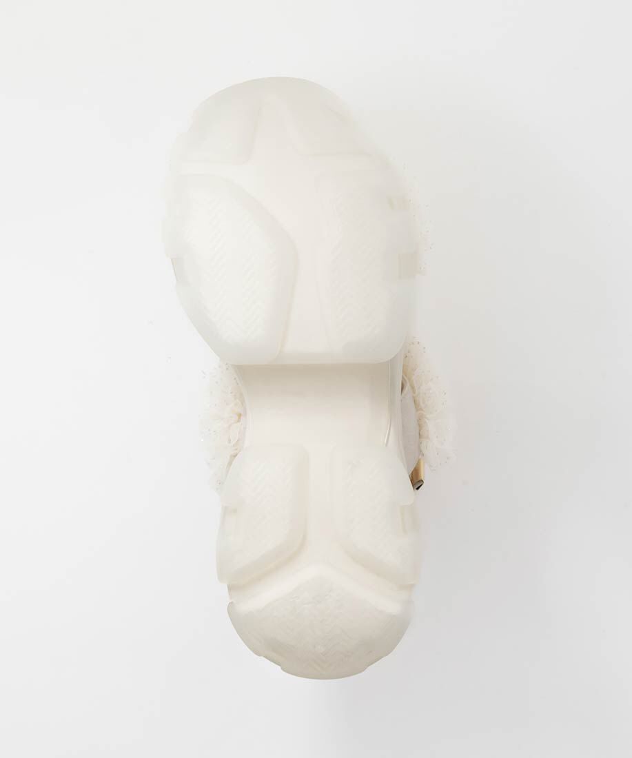  「ボリュームチュールフリルスポーツサンダル」|サンダル|