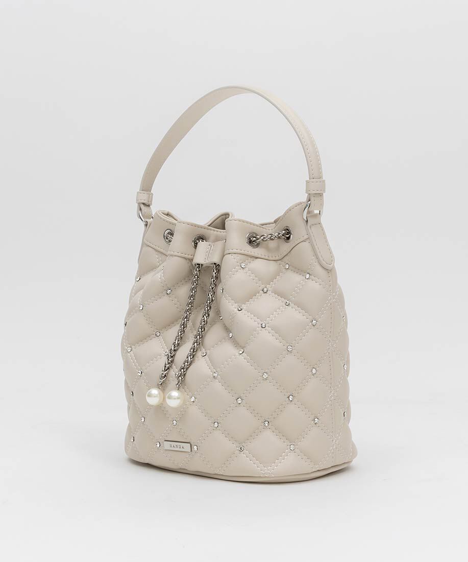  「2WAY ビジューキルティングショルダーバッグ」|ショルダー・メッセンジャー|