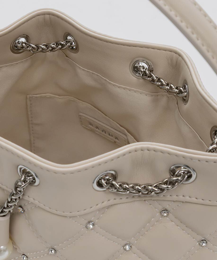  「2WAY ビジューキルティングショルダーバッグ」|ショルダー・メッセンジャー|